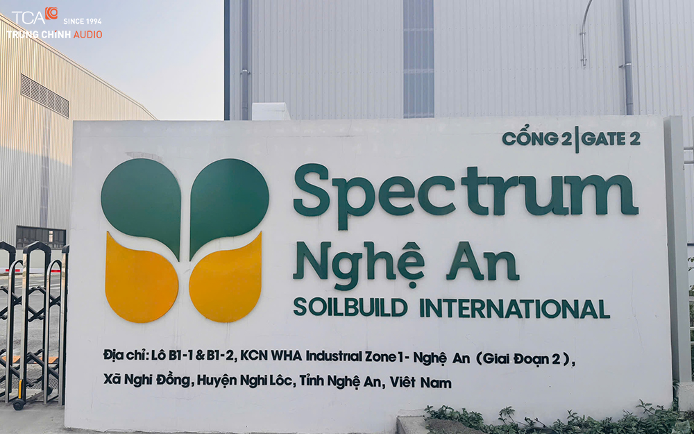 Khu nhà xưởng Spectrum Nghệ An