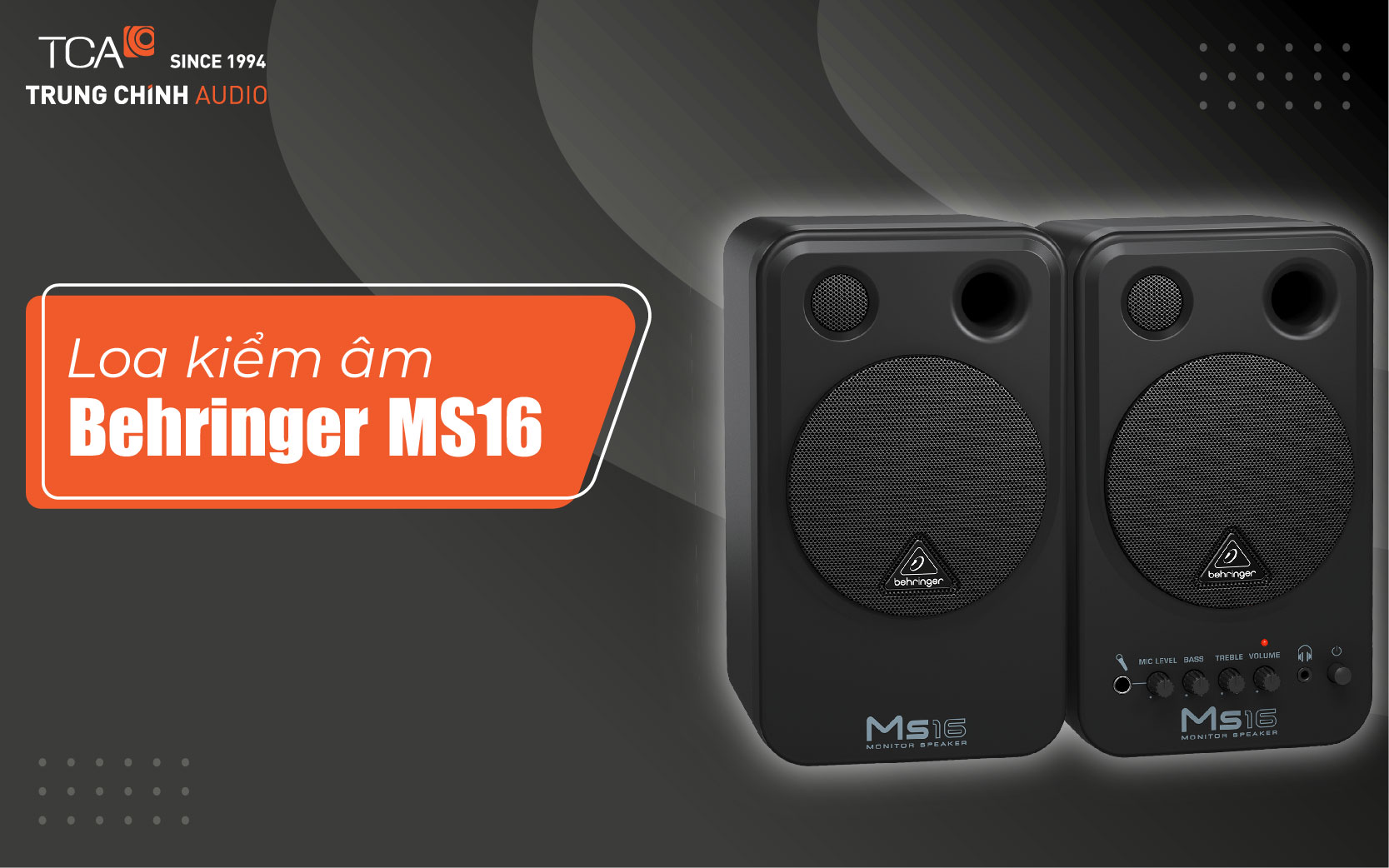 Loa kiểm âm Behringer MS16