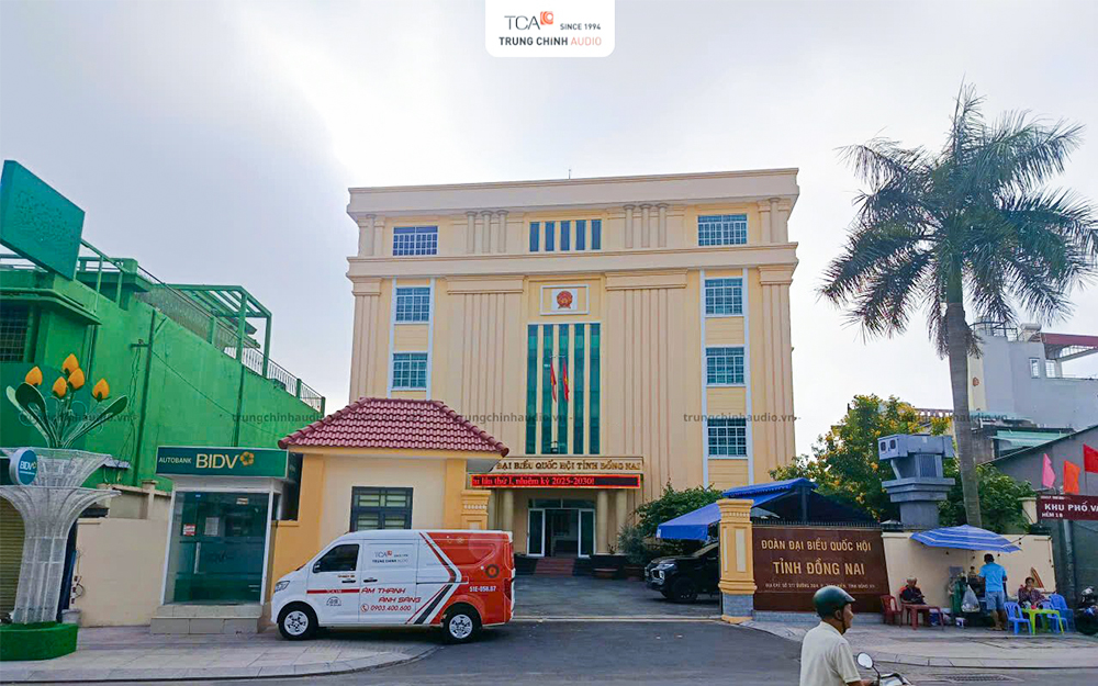 TCA - Trung Chính Audio triển khai dự án âm thanh tại Đoàn Đại biểu Quốc hội Đồng Nai