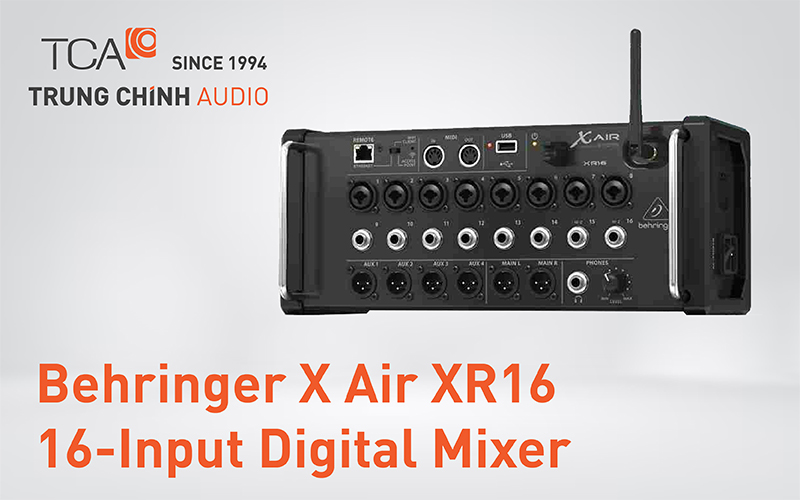 Mixer Digital Behringer X Air XR16 16-Input