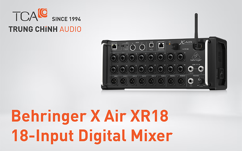 Digital Mixer Behringer X Air XR18 18-Input