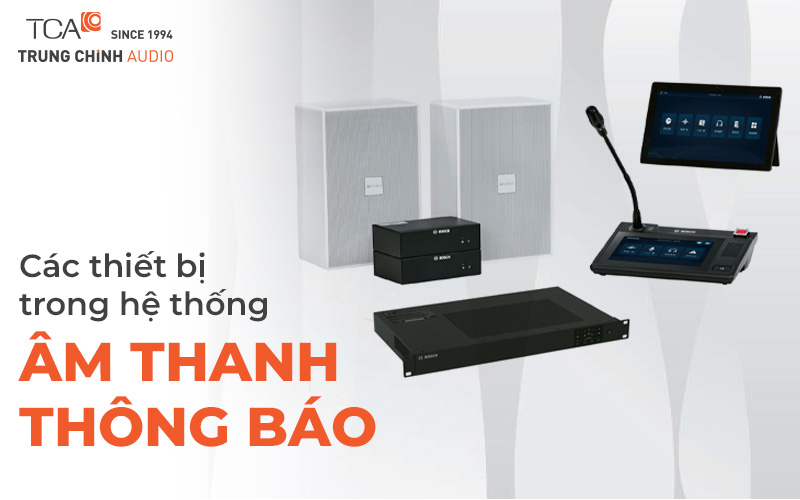 Thiết bị âm thanh thông báo