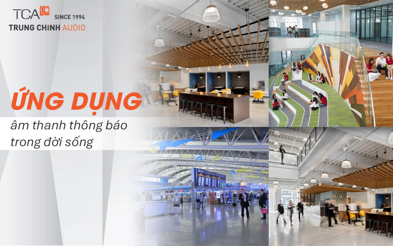 Ứng dụng của âm thanh thông báo