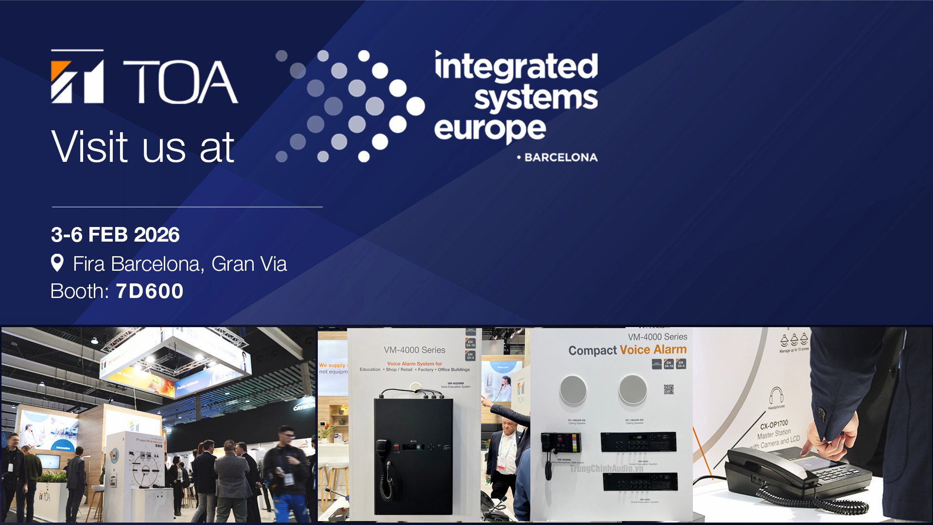 TOA tham dự ISE 2026