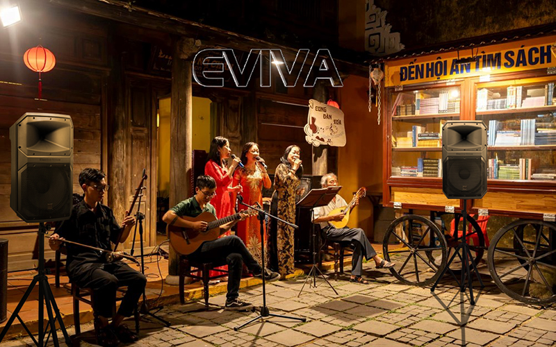 Loa Electro-Voice EVIVA và ban nhạc tại Hội An