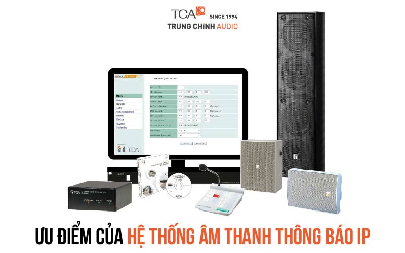 Ưu điểm của hệ thống âm thanh thông báo IP