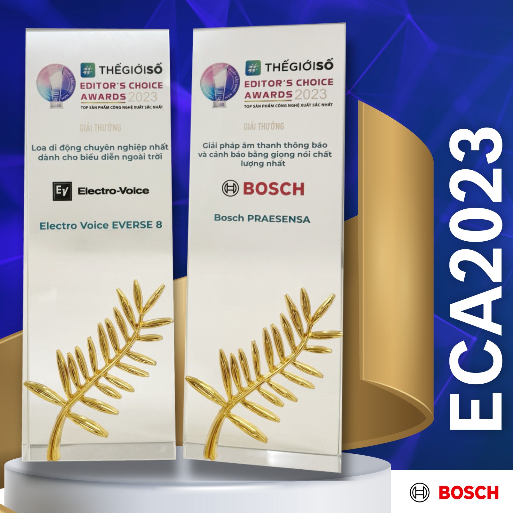 Bosch Praesensa nhận giải thưởng Editor’s Choice Awards