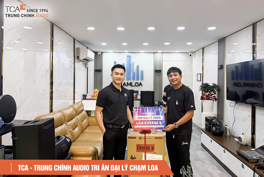 TCA – Trung Chính Audio tri ân đại lý Chạm Loa
