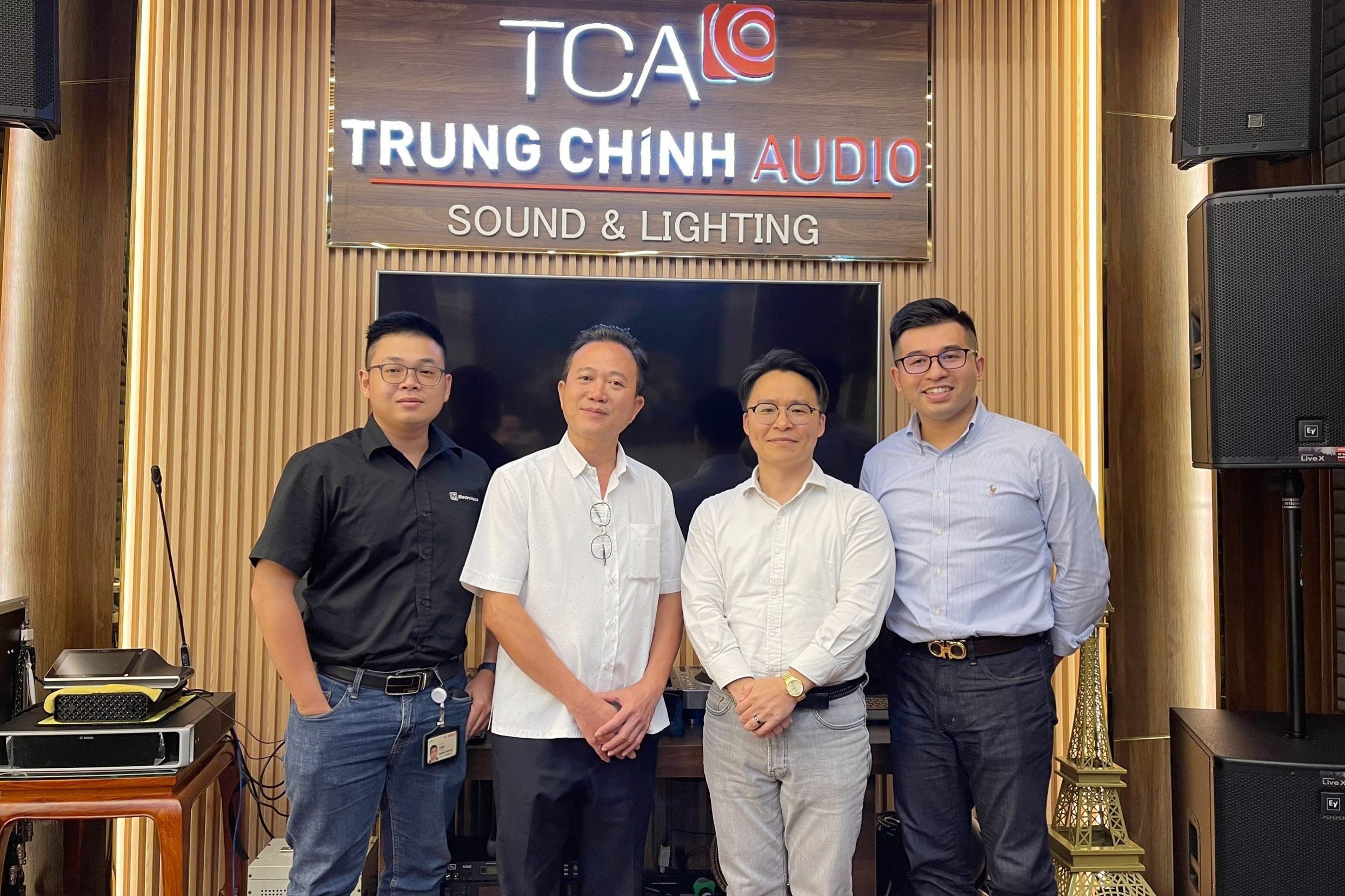 Hình ảnh kỷ niệm sự kiện hợp tác giữa Bosch & TCA tại TP. Hồ Chí Minh