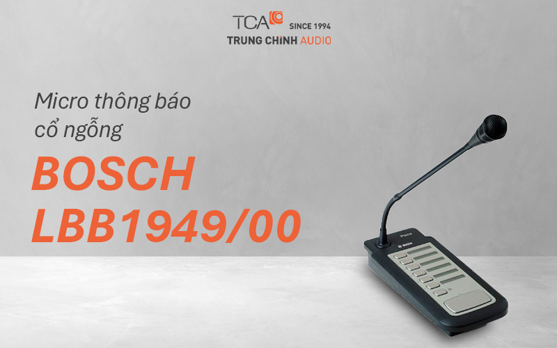 Micro thông báo cổ ngỗng Bosch LBB1949/00