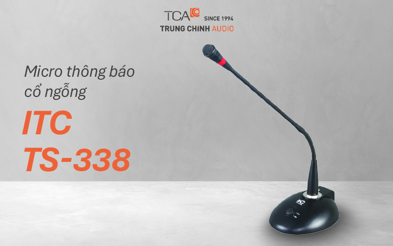 Micro thông báo cổ ngỗng ITC TS-338