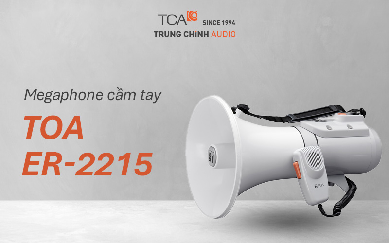 Loa phát thanh cầm tay công suất lớn TOA ER-2215