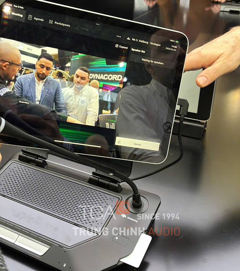 Thiết bị Bosch Dicentis Multimedia tại triển lãm