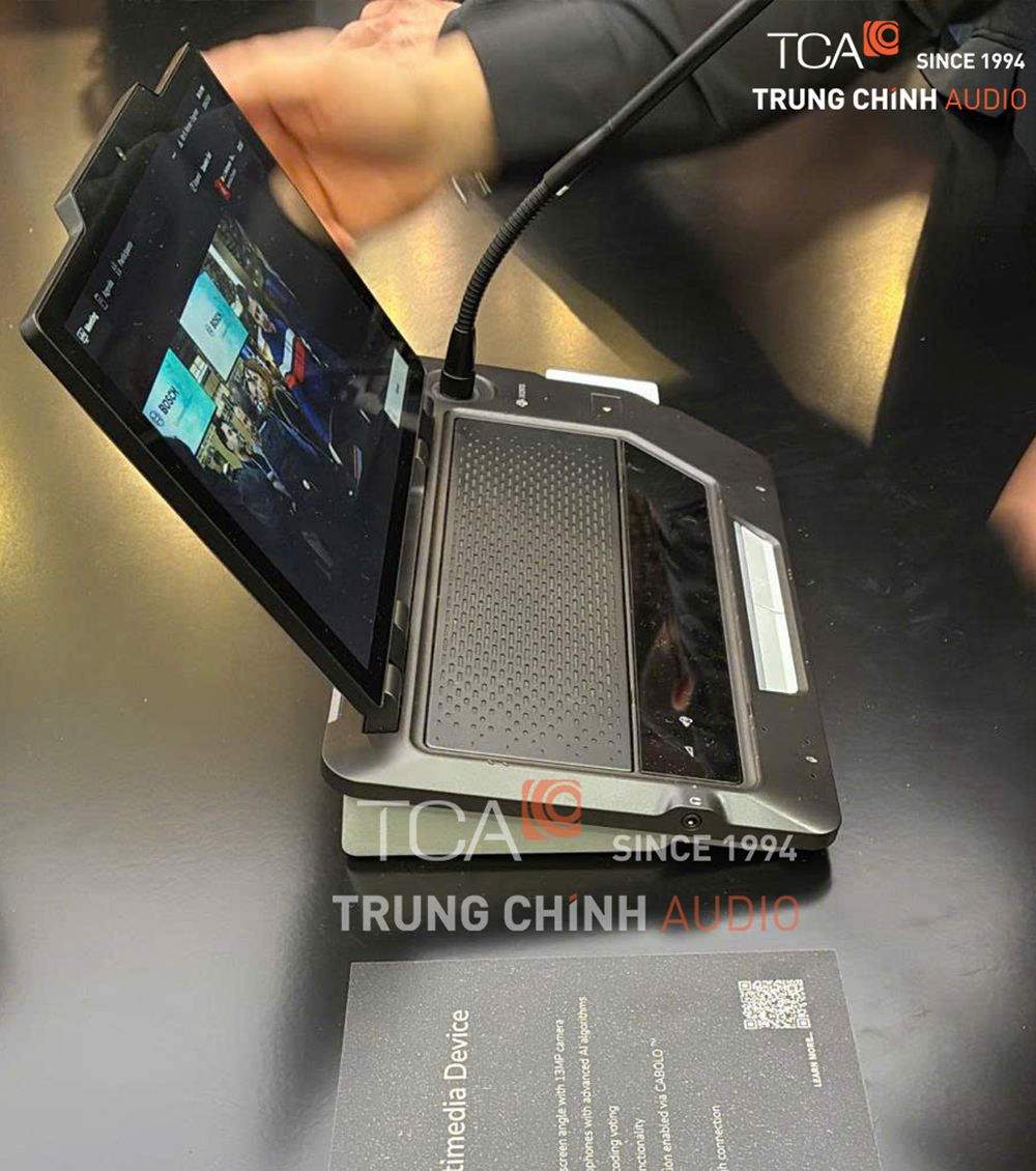 Thiết bị hội thảo Bosch Dicentis Multimedia