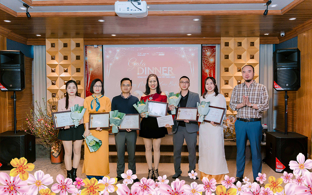 TCA - Trung Chính Audio vinh danh nhân viên tiên tiến bộ phận