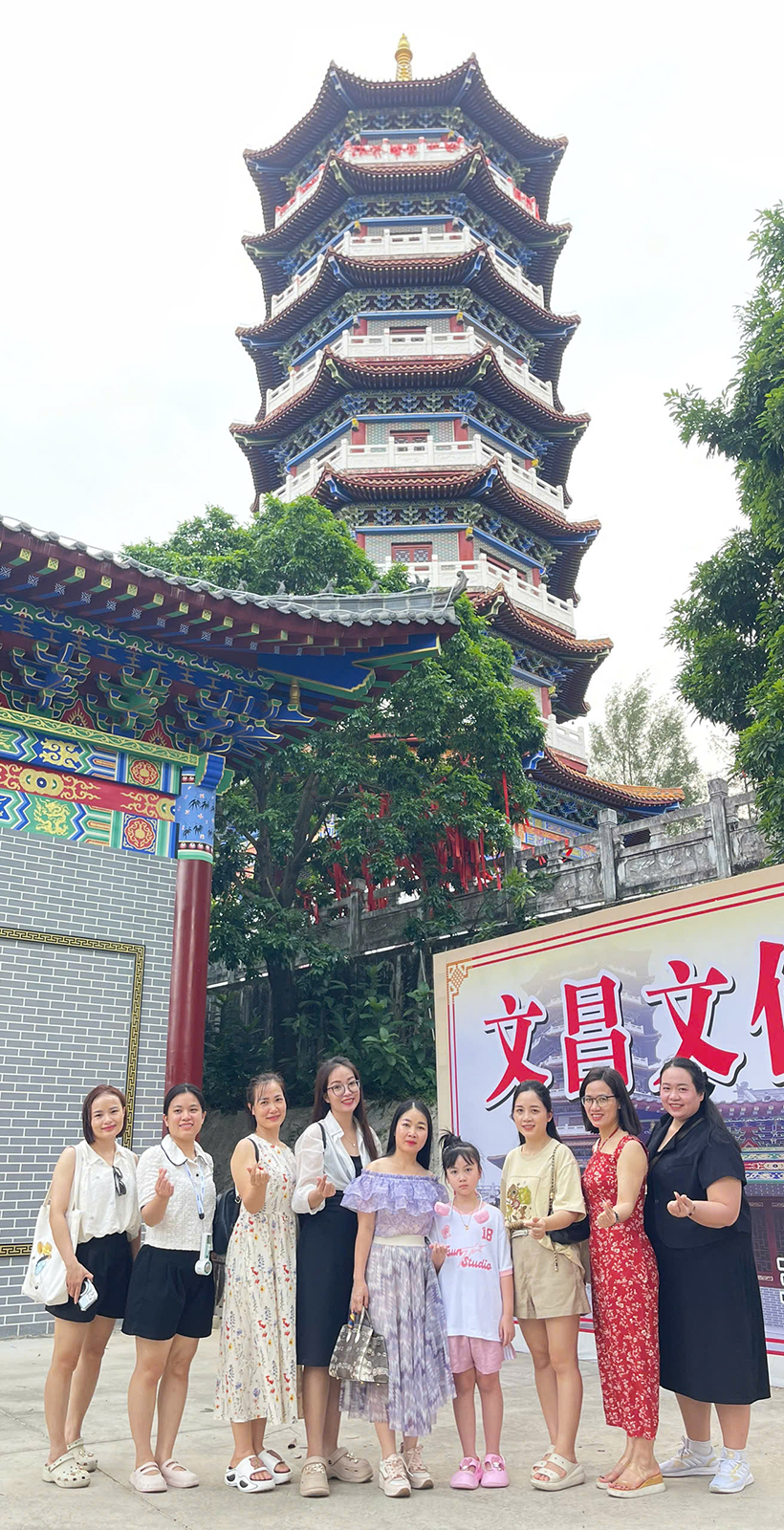 TCA tham quan Đông Hưng Trung Quốc