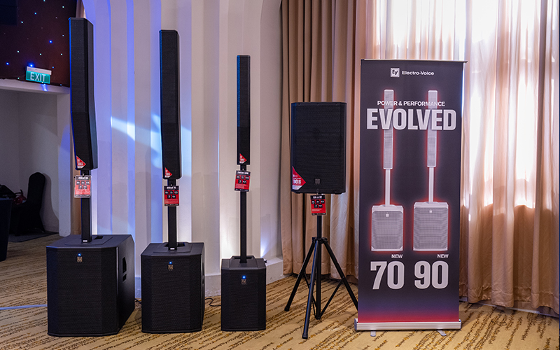 Loa EVOLVE 70 & 90 giới thiệu trong sự kiện