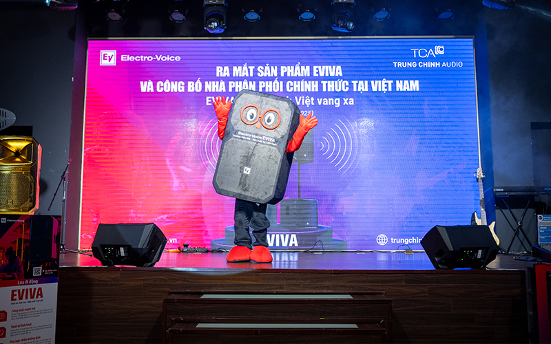 Mascot EVIVA lần đầu tiên ra mắt