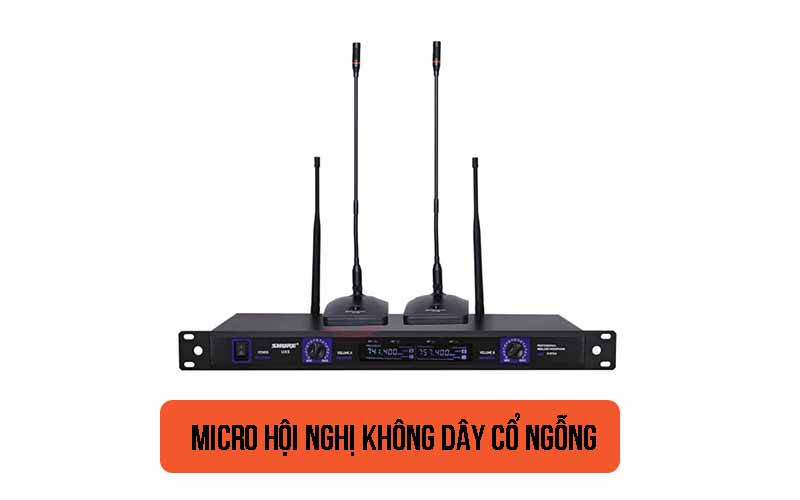 Micro hội nghị không dây cổ ngỗng