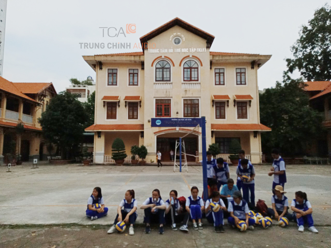 TCA khảo sát âm thanh phòng học: Trường Đại Học Sài Gòn