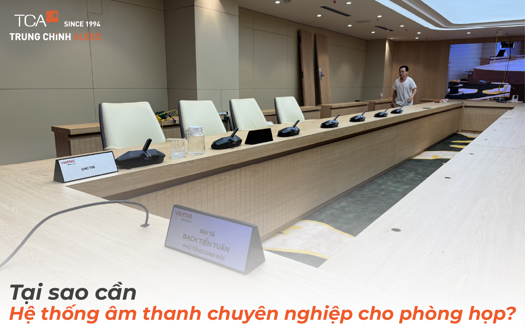 Tại sao cần hệ thống âm thanh chuyên nghiệp cho phòng họp?