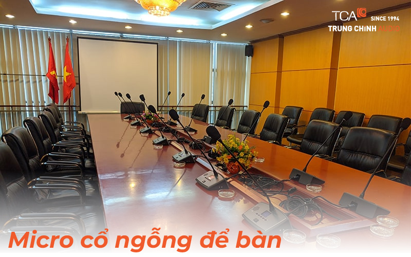 Micro cổ ngỗng để bàn