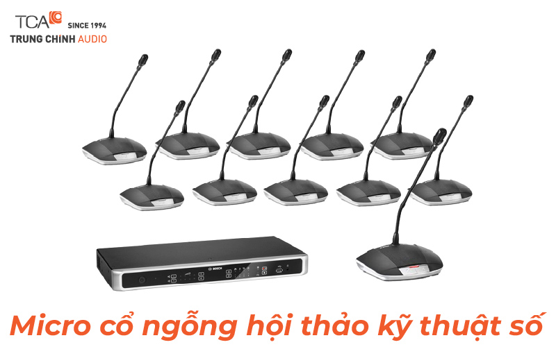 Micro cổ ngỗng hội thảo kỹ thuật số