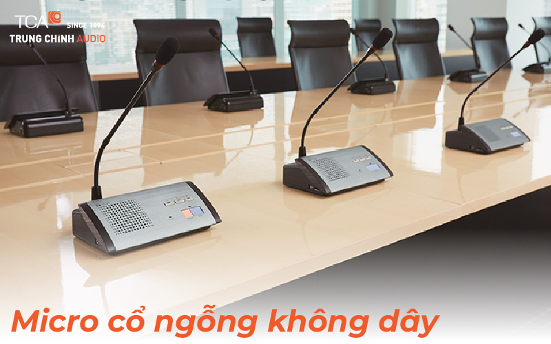Micro cổ ngỗng không dây