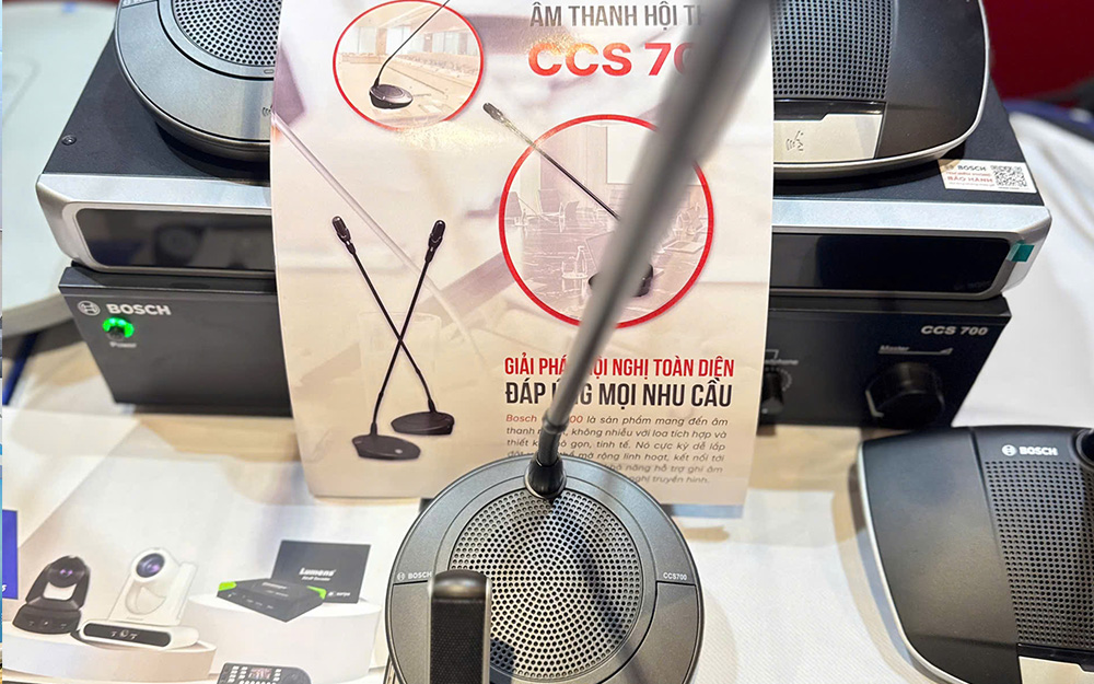 Giải pháp Bosch CCS 700 tại AV Connect 2025