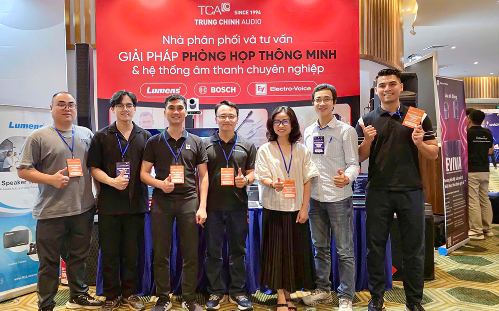 Đội ngũ TCA hỗ trợ tại AV Connect 2025