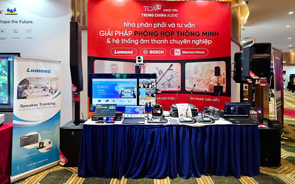 Gian hàng Trung Chính Audio tại AV Connect 2025