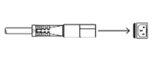 Bước 1: Kết nối nguồn AC vào MAINS IN