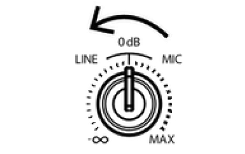 Bước 3: Đưa gain về -∞