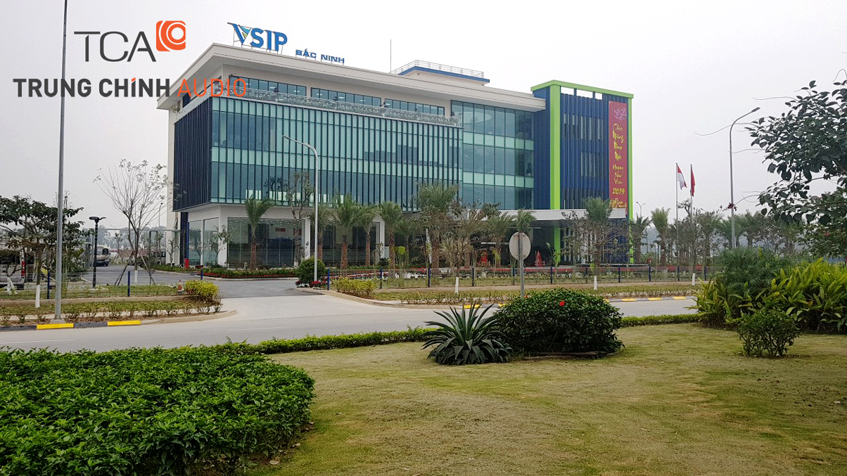TCA hoàn tất hội trường tòa nhà VSIP Bắc Ninh với các thiết bị của JBL