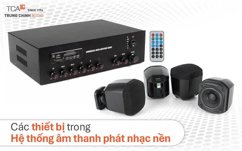 Thiết bị phát nhạc nền thông báo