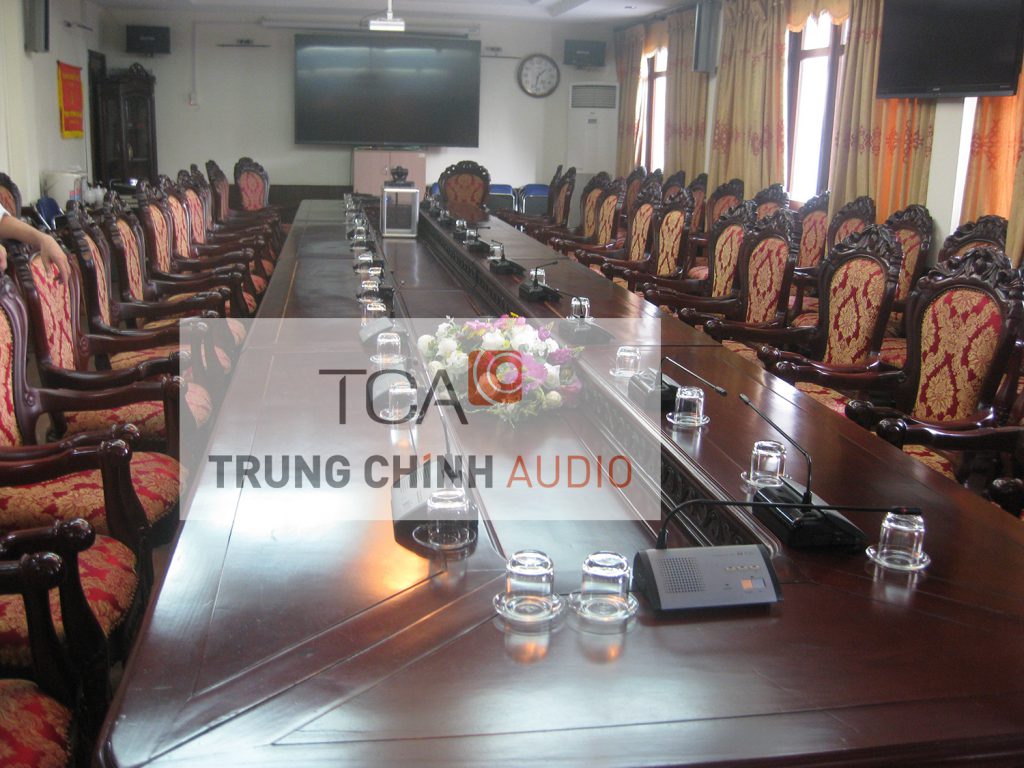 Lắp đặt âm thanh hội thảo TOA TS-900 – Hội đồng Nhân dân TP Hà Nộia