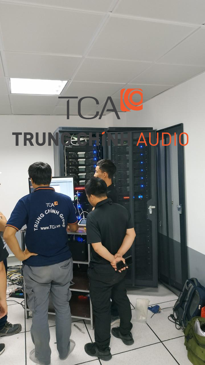TCA cung cấp, đấu nối toàn bộ hệ thống âm thanh ITC nhà máy FOXCONN Bắc Giang