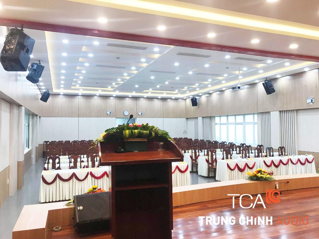 TCA lắp đặt dòng sản phẩm Yamaha cho hội nghị Ngân Hàng Đà Nẵng
