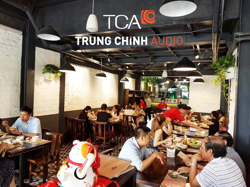 TCA lắp đặt hệ thống TOA “siêu chất”cho Nhà hàng Kampong Chicken House
