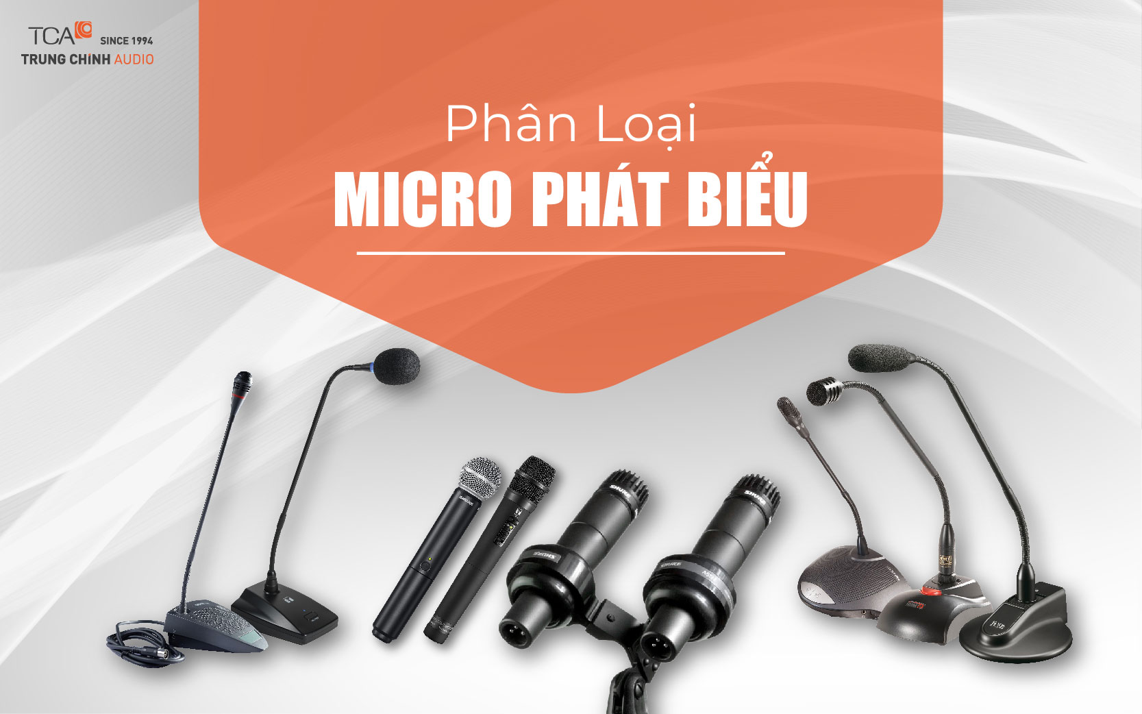 Phân loại micro phát biểu