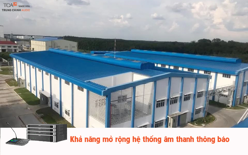 Khả năng mở rộng hệ thống âm thanh