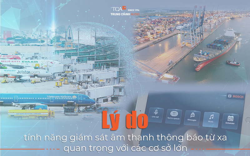 Lý do tính năng giám sát âm thanh thông báo từ xa quan trọng