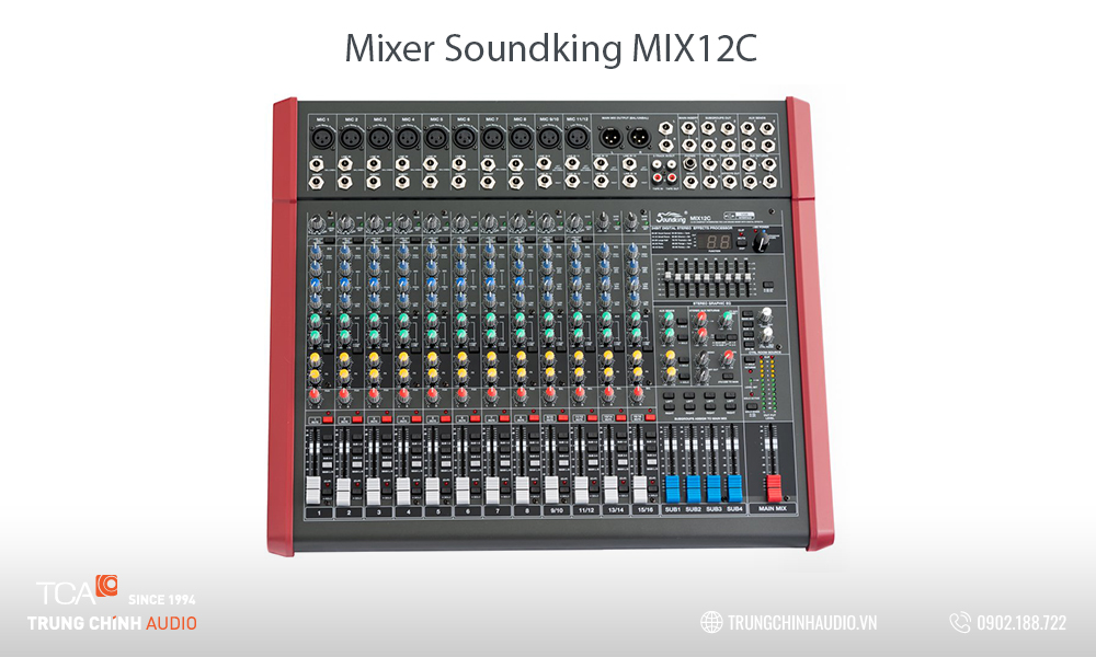Mixer Soundking MIX12C
