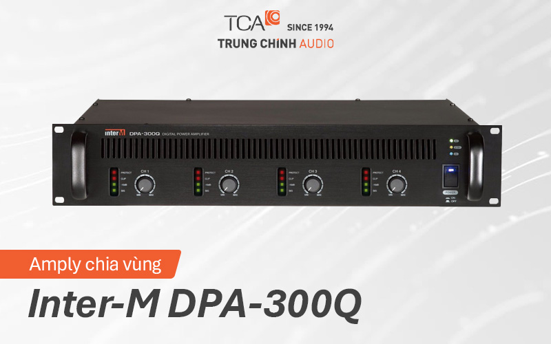 Amply chia vùng Inter-M DPA-300Q