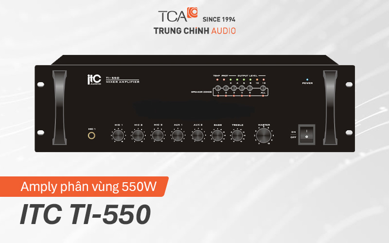 Amply phân vùng 550W ITC TI-550