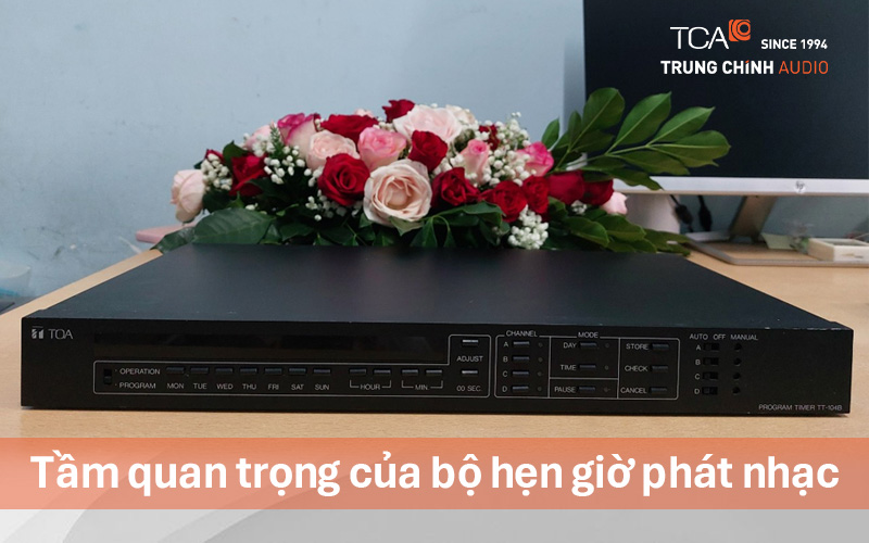 Tầm quan trọng của bộ hẹn giờ phát nhạc