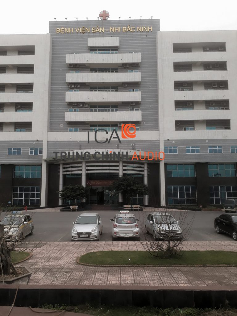 TCA cài đặt hệ thống âm thanh TOA cho bệnh viện Sản Nhi Bắc Ninh