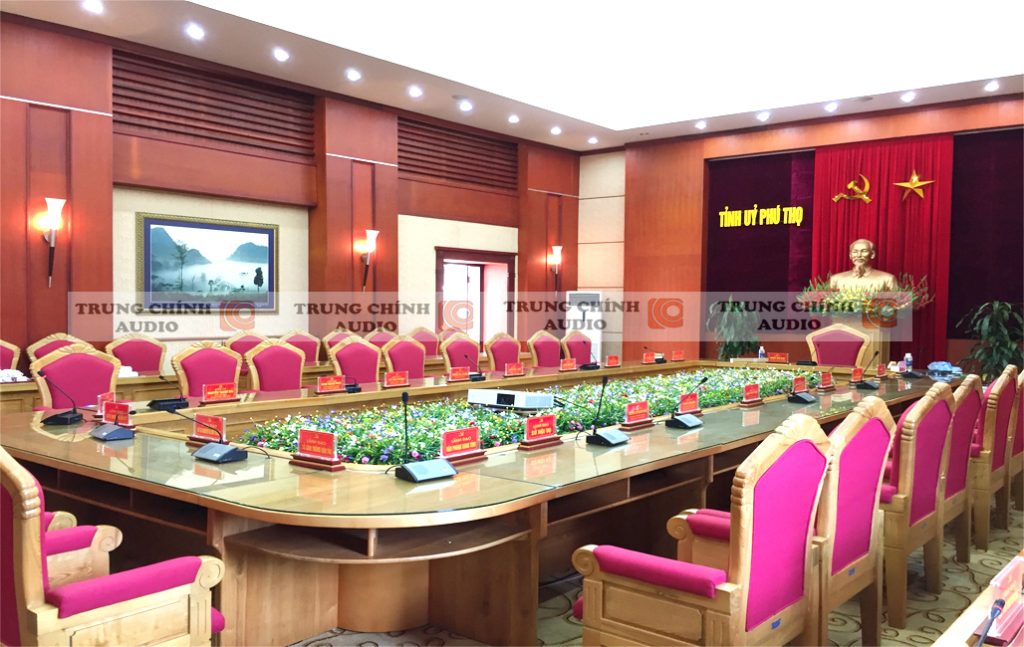 TCA triển khai dự án hệ thống hội thảo TOA cho tỉnh ủy Phú Thọ