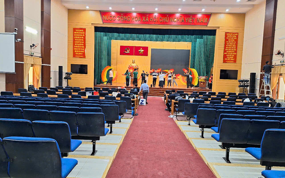 Giải pháp âm thanh hội trường UBND quận 8