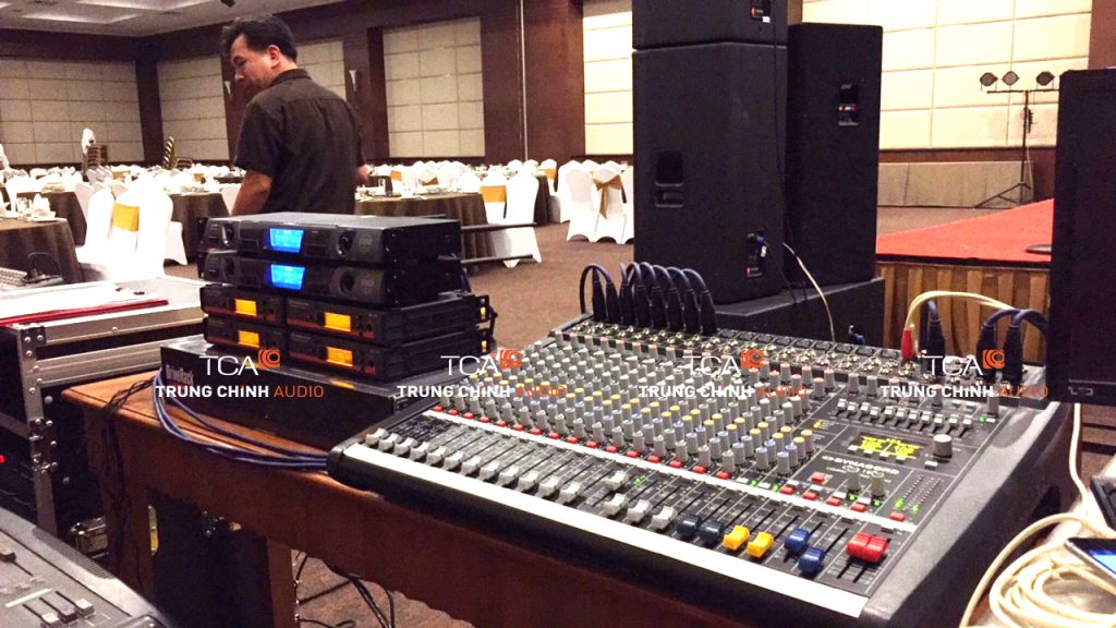 Sân khấu khách sạn Sài Gòn Hạ Long “cập nhật” dàn âm thanh mới từ TCA